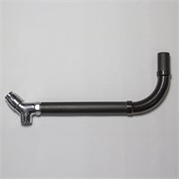 Кран смывной КРС-20-04 с пластм. трубой для чаши генуя (кнопка) 516958