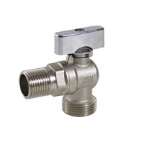 Кран угловой шаровой 1/2'' - 3/4'' нар/нар 513947