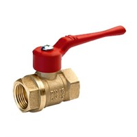 Кран шаровой 1/2'' вн/вн рукоятка 11Б27п1 БАЗ Standart PN40 500494