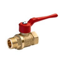 Кран шаровой 3/4'' вн/нар рукоятка 11Б27п1 БАЗ Standart PN40 503565