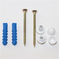 Крепеж для унитаза, колпачки 