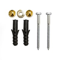 Крепеж для унитаза, колпачки 