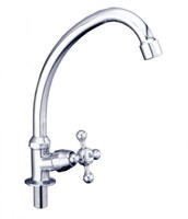 Смеситель для раковины/мойки 1/2 кер F4108 FRAP МОНО (выс.пов.излив, п/гайку, ХРОМ, силумин) 509393