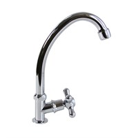 Смеситель для раковины/мойки 1/2 кер T.MARKT 01-2010 моно 520055