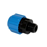 Муфта переход. ПЭ с нар. труб. резьбой 40х1 1/4'' (обж.) ТПК-АКВА 503372