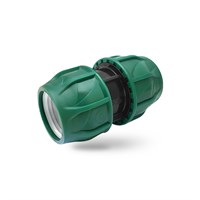 Муфта соединительная ПЭ 25х25 (обж.) POELSAN GREEN 500084