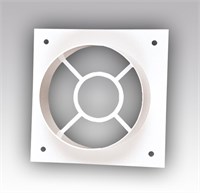 Накладка торцевая 113х113 с фланцем D100 1111Ф10 ERA 511906