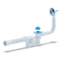 Обвязка на ванну  1 1/2*40 с гофрой 40х50 с вып. и пер. регулир. Варяг С6255 АНИ пласт 505281