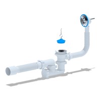 {{photo.Alt || photo.Description || 'Обвязка на ванну 1 1/2*40*50 с вып. и переливом регулируемая с гофрой Ani Е255 АНИ пласт'}}