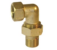 Переходник со сгоном 1/2'' угловой ЛАТ LEXLINE 15 516611