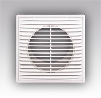 Решетка вент. 208*208 2121П ж/пр с сеткой, разъемная ERA 509063