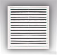 Решетка вент. 250*250 2525РР ж/наклонные разъемная ERA 515027