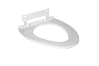 Сиденье для детского унитаза овал белое 512506