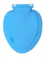 Сиденье для унитаза овал голубой 370121