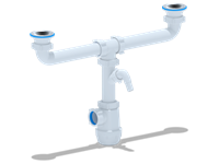 {{photo.Alt || photo.Description || 'Сифон 1 1/2*40 Ani Грот двойной с носиком А3500 АНИ пласт'}}