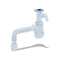 {{photo.Alt || photo.Description || 'Сифон 1 1/2*40 Ani Грот с носиком, с гофрой 40х50 А2010 АНИ пласт'}}