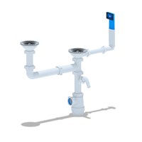 {{photo.Alt || photo.Description || 'Сифон 3 1/2*40 Ani Грот с носиком и жест переливом двойной разноур смещен А7700 АНИ пласт'}}