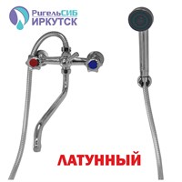 Смеситель для ванны и раковины 1/2 кер Иркутск В-К 54 512077