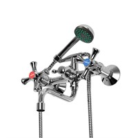 {{photo.Alt || photo.Description || 'Смеситель для ванны и раковины 1/2 кер. MIXLINE МЛ10-02 (ML10-02)'}}