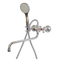 Смеситель для ванны и раковины 1/2 рез Казань КС-87 87173 мет мах КРЕСТ ЕВРО 508231