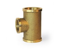 Тройник 1'' - 3/4'' - 1'' вн/вн/вн ЛАТ LEXLINE 25-20-25 516251