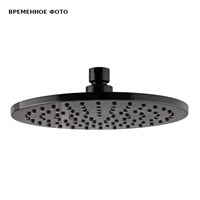 Верхний душ 20 см Remer, черный брашированный хром 886351