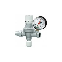 Автом.редуктор подпитки с визуализацией настраиваемого давления на выходе, с манометром,  1/2