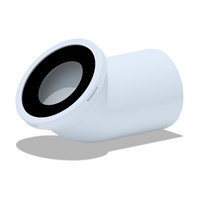 Труба фановая 110*45 град W4220 АНИ пласт 506540