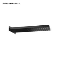 Верхний душ настенный 50x20 см Remer, черный матовый 876622