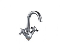 Смеситель для раковины 1/2 кер F1324 FRAP (выс.пов.излив, п/гайку, хром, силумин) 512947