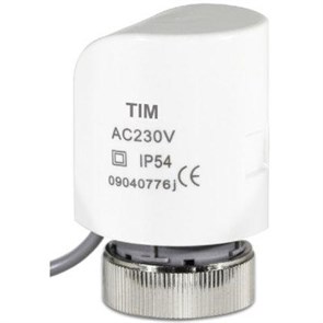 Сервопривод электротермический нормально открытый TIM  M30x1.5 - 230В / 2М  [1 шт], арт. M315NO M315NO