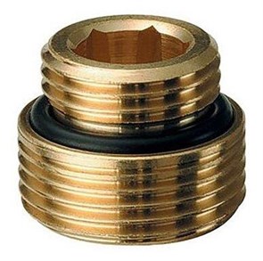 Ниппель переходной для узлов нижнего подключения 1/2" - 3/4"евроконус  [36 шт.], арт. M303-23A M303-23A