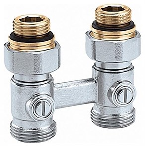 Прямой узел нижнего подключения TIM 3/4"x1/2" (мультифлекс) под отвертку  [10 шт.], арт. ME220AC ME220AC