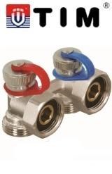 Угловой узел нижнего подключения TIM 3/4"x3/4" (мультифлекс) под шестигранник  [10 шт.], арт. ME021A ME021A
