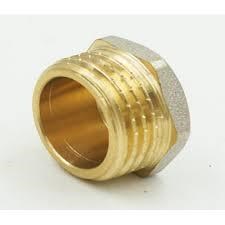 Заглушка никелированная TIM 1 1/2" штуцер  [5 шт], арт. DT006N DT006N