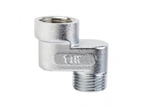 Эксцентрик никелированный TIM 3/4" - 20мм гайка/штуцер  [25 шт], арт. XL203FM XL203FM