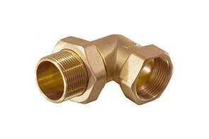 Латунная американка TIM 1 1/2" углового соединения гайка/штуцер  [1 шт.], арт. HJL066 HJL066