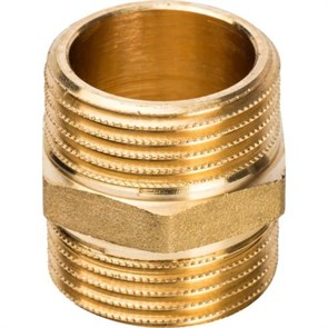 Ниппель равносторонний TIM 1/2" усиленный  [10 шт], арт. ASM022 ASM022