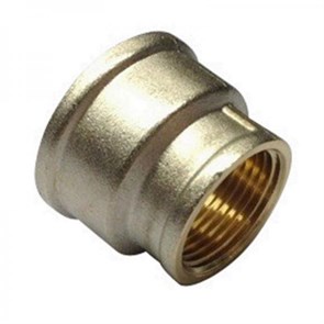 Муфта никелированная переходная TIM 1"-1/2"  [10 шт], арт. SF042N SF042N