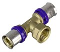 Пресс-тройник переходной TIM Ф20 - 3/4" - Ф20 гайка  [10 шт], арт. F-T2003F F-T2003F