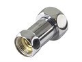 Хромированная муфта для полотенцесушителей TIM 1" - 1/2" с накидными гайками  [1 пара], арт. K5-SFF042 K5-SFF042
