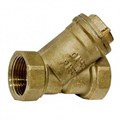 Фильтр сетчатый косой TIM - 1/2" гайка / гайка [100мкр]  [12 шт], арт. BL5800 BL5800