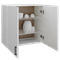 шкаф навесной кухонный с сушкой 60 белый мрамор (2 места) 510098