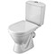 Унитаз-компакт "Алькор 2РА а/вспл дюропласт" (кос.вып,нижн.подв. 2-кн.арм Уклад, сид.) (Santek) 525736