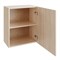 шкаф навесной кухонный 50 венге светлое (дуб млечный) 525827