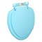 Сиденье для унитаза овал бирюзовый 370120