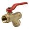 Кран с фильтром шаровой 1/2'' вн/вн рукоятка 530295