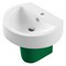 Умывальник-тюльпан "Best-55 Green" с отв c полупьедесталом (Sanita Luxe) 531917