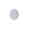 Решетка вентиляционная  D150 с фланцем D125 A12RK AURAMAX 532750