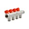 Коллектор 3/4''x1/2'' с регулировочными вентилями VRT (4 вых) 524078